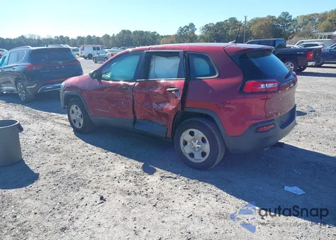 2017 Jeep Cherokee Sport 4X4 from USA, damaged, VIN 1C4PJMAB5HW537572